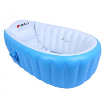 Baby BathTub Kids Portable Bathtub Inflatable Cartoon Safety Thicken Washbowl Baby Bath for Newborns Swimming Pool piscine boia
