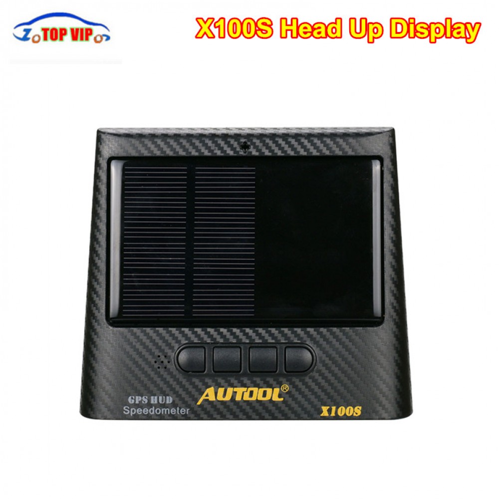 Originla HUD AUTOOL X100S Universal HUD head up display OBDII OBD2amp;GPS Auto Car Speedometer Overspeed MPH/KM/h Alarm Speedometer
