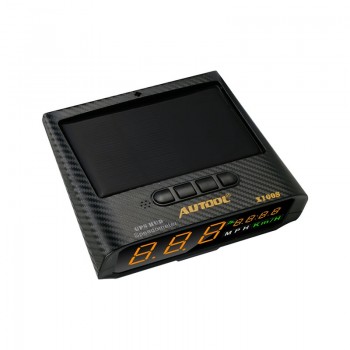 Originla HUD AUTOOL X100S Universal HUD head up display OBDII OBD2amp;GPS Auto Car Speedometer Overspeed MPH/KM/h Alarm Speedometer