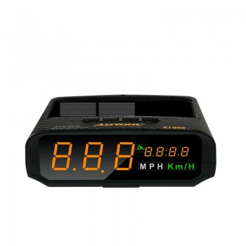 Originla HUD AUTOOL X100S Universal HUD head up display OBDII OBD2amp;GPS Auto Car Speedometer Overspeed MPH/KM/h Alarm Speedometer