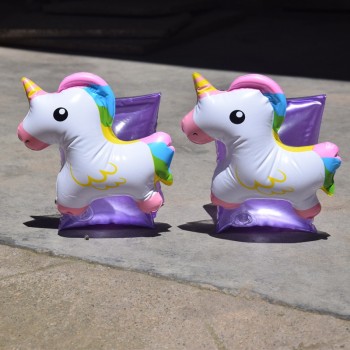 Hot Swimming Arm Ring Crab Unicorn Inflatable Arm Bands PVC Floatation Sleeves Water Wings Swimming Arm Floats for Children