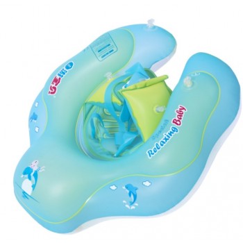 Baby Swimming Ring Inflatable Infant Floating Kids Swim Pool Accessories Circle Bathing Inflatable Double Raft for reseller
