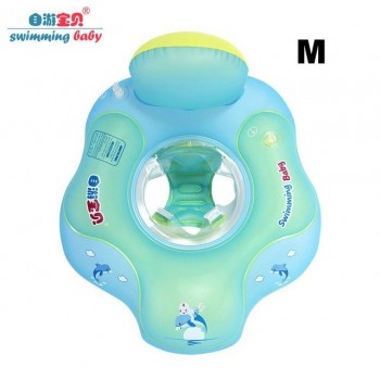 Baby Swimming Ring Inflatable Infant Floating Kids Swim Pool Accessories Circle Bathing Inflatable Double Raft for reseller