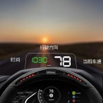 5 Inch T900 Car Head Up Display GPS HUD Car gps Speedometer Auto Windshield Projector LED Projection hud Display Car Electronics