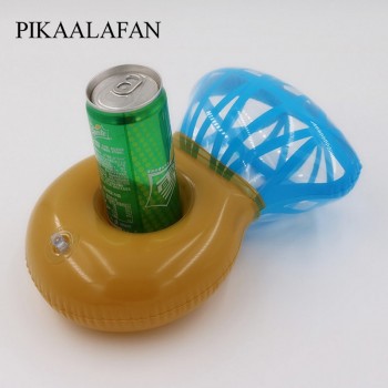 PIKAALAFAN Ins Hot Sale Diamond Float Drink Cup Holder Pool Party Drink float Toys Inflatable cup holder Beach Party Supplies