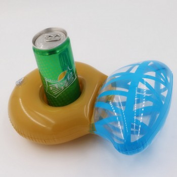 PIKAALAFAN Ins Hot Sale Diamond Float Drink Cup Holder Pool Party Drink float Toys Inflatable cup holder Beach Party Supplies