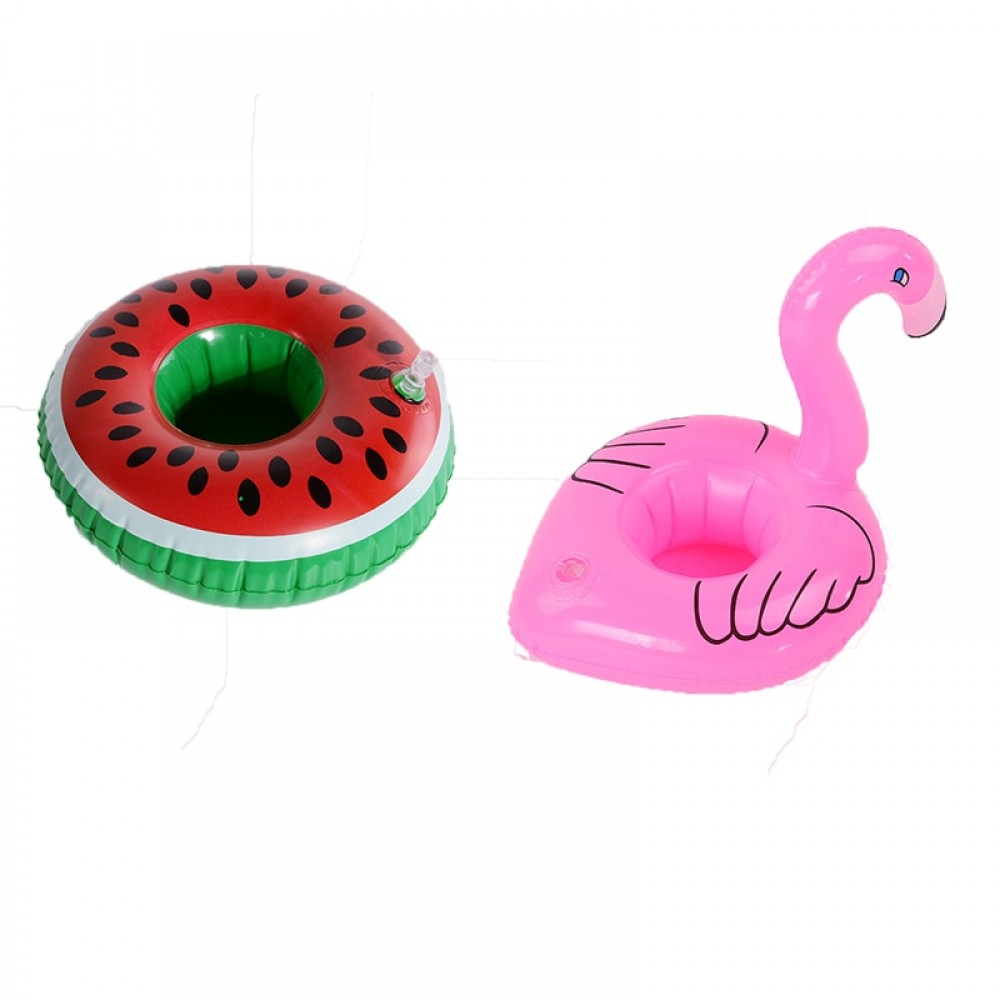 Inflatable Swimming Coaster Cup Holder Swimming Pool Beach Drink Holder Floats Swimming Coaster Toy