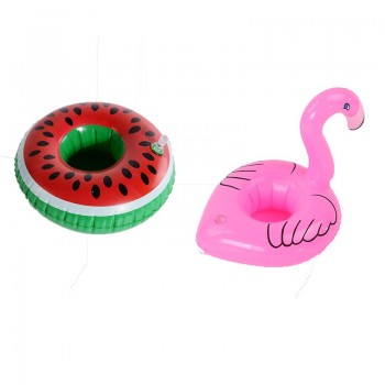 Inflatable Swimming Coaster Cup Holder Swimming Pool Beach Drink Holder Floats Swimming Coaster Toy