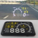 Car HUD Head Up Display ASH-4C-BT Diagnostic Tools OBD II Projected Display