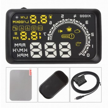 Car HUD Head Up Display ASH-4C-BT Diagnostic Tools OBD II Projected Display