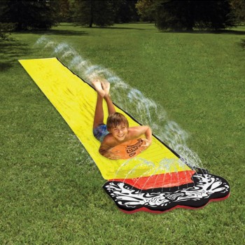 4.8m Giant Surf N Water Slide Fun Lawn Water Slides Pools For Kids Summer PVC Games Center Backyard Outdoor Children Adult Toys