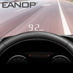 EANOP iSmart-S OBD HUD Heads up car display OBD2 Diagnostic tool  Trip computer car speedometer  for peugeot volkswagen etc