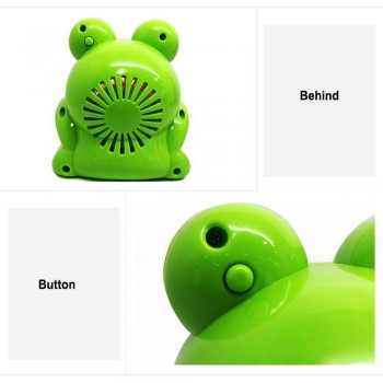 Summer Kids Frog Automatic Bubble Machine Blower Maker Party Summer Outdoor Toy for Kids CC# Dropshpping
