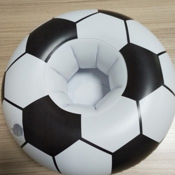 PIKAALAFAN  Football Inflatable Cup Holder Pool Party Drink Floats Inflatable Coasters Float Drink Cup Holder Water Toys
