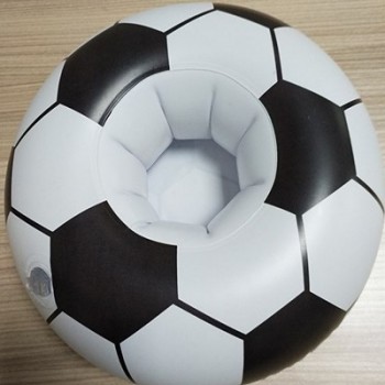 PIKAALAFAN  Football Inflatable Cup Holder Pool Party Drink Floats Inflatable Coasters Float Drink Cup Holder Water Toys
