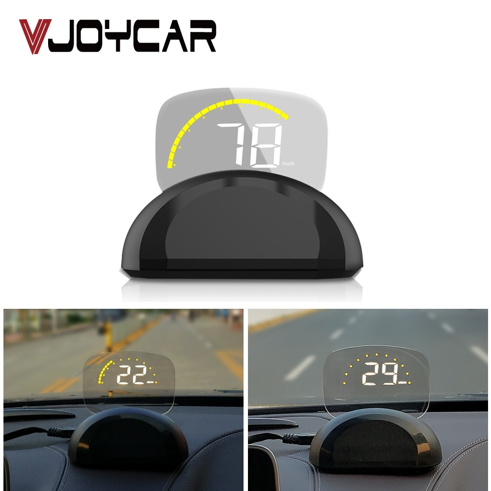 VJOYCAR C700s Dual System OBD Car HUD Head Up Display OBD2 GPS Speedometer On-Board Computer Dash Mirror Digital Projection