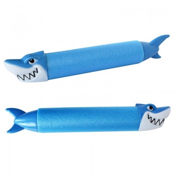 33cm Summer Water Gun Toys Pistol Blaster Shooter Outdoor Swimming Pools Cartoon Shark Crocodile Squirter Toys For Children