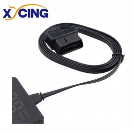 XYCING Car HUD OBD2 Cable for Head-Up Display Windshield Projector Digital Speedometer 1.5m OBD2 16pin Cable Diagnostic Tool H8