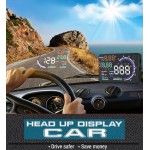 A8 OBD Head Up Display Car Windshield Projector On-Board Computer For Car obd2 Head-up Display Onboard Digital Speedometer