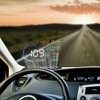 A8 OBD Head Up Display Car Windshield Projector On-Board Computer For Car obd2 Head-up Display Onboard Digital Speedometer