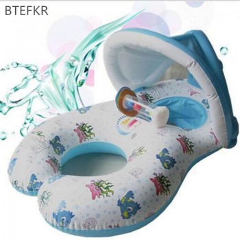 Summer 2018 Circle Inflatable Swimming float for Kids Circle bath baby boat inflatable Pool Set for Baby Swim Float  summer toy