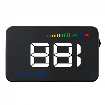 Universal GPS Car HUD Head Up Display Car Velocimetro Auto Car Styling Speed Alarm OBD II OBD2 Car Hub Windshield Projector New
