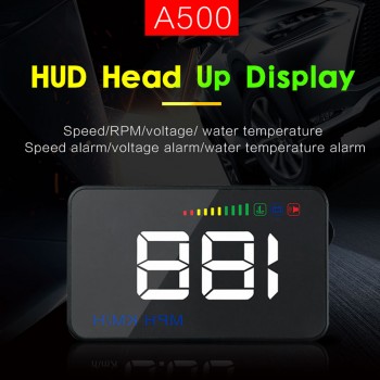 Universal GPS Car HUD Head Up Display Car Velocimetro Auto Car Styling Speed Alarm OBD II OBD2 Car Hub Windshield Projector New