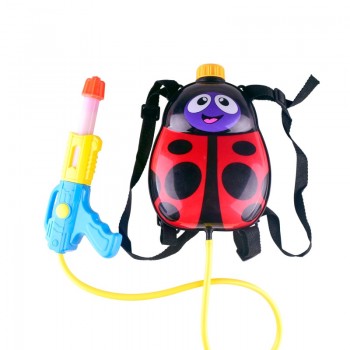 Children Water Gun Toys Cute Animals Bee Ladybug Bear Bag Backpack Water Gun Beach Squirt Toy Pistol Spray Water Gun Toy Gift