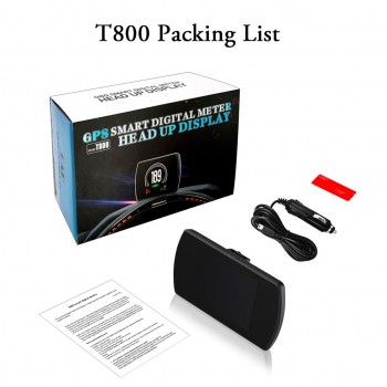 VJOYCAR P12 4.3 Smart Digital Head Up Display Car HUD OBD2 On-Board Computer Speedometer Diagnostic Tool Car Speed Projector