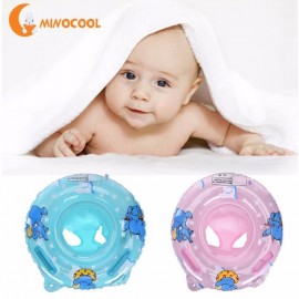 Inflatable Infant Kids Swimming Pool Rings Water Toys Double Handle Safety Baby Seat Float Swim Ring Swim Circle for Kids