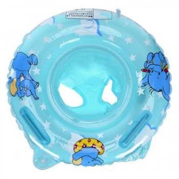 Inflatable Infant Kids Swimming Pool Rings Water Toys Double Handle Safety Baby Seat Float Swim Ring Swim Circle for Kids