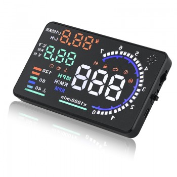 Car speed projector on Windshield OBD2 digital car speedometer Auto HUD Head Up Display Overspeed Alarm Safe Driving Accessories