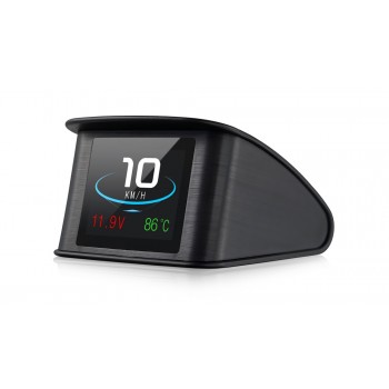 kebidumei Car HUD Head Up Display On-board Computer OBD2 Diagnostic Alarm Tool LCD Display Speedometer Tacho Voltage Fuel