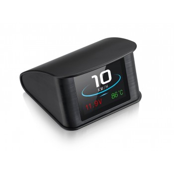 kebidumei Car HUD Head Up Display On-board Computer OBD2 Diagnostic Alarm Tool LCD Display Speedometer Tacho Voltage Fuel