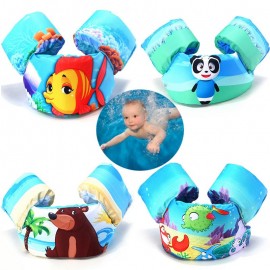 1 Pcs Cute Animal Childrens Arm Ring Buoyancy Vest Foam Floating Pool Safety Vest Jacket Baby Clothes For Swimming Life Jacket