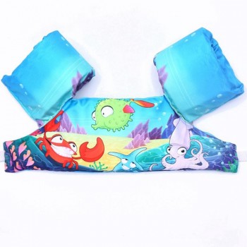 1 Pcs Cute Animal Childrens Arm Ring Buoyancy Vest Foam Floating Pool Safety Vest Jacket Baby Clothes For Swimming Life Jacket