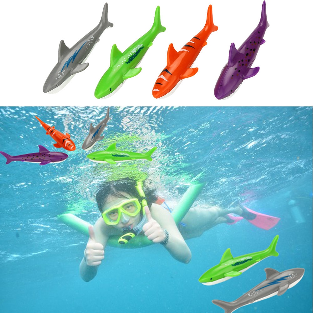 Throwing Torpedo Summer Fun Diving Toy Underwater Swimming Pool Gliding Shark New Fashion Kids Toys Funny Swimming Toy
