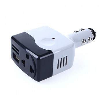 5W Automobiles Converter DC 12V-24V to AC 220V Car Voltage Power Inverter USB Car-charger for Phone MP3 Short Circuit Protection