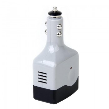 5W Automobiles Converter DC 12V-24V to AC 220V Car Voltage Power Inverter USB Car-charger for Phone MP3 Short Circuit Protection