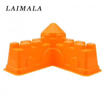 7 Pcs/set Creative Castle Sand Clay Mold Building Pyramid Sandcastle Beach Sand Toy Bath Interactive Funny Game Educational Toys