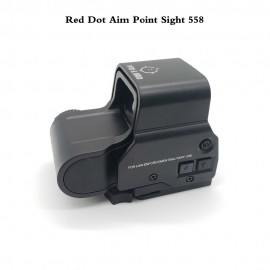 Plastic 558 Red Dot for Gel ball Blaster Toy Gun Decoration Just For Exterior Decor