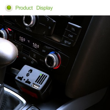 Onever Inverter 150W DC 12V to AC 220V Auto Power Inverter Car Voltage Converter Adapter Adaptor with USB Car Charger