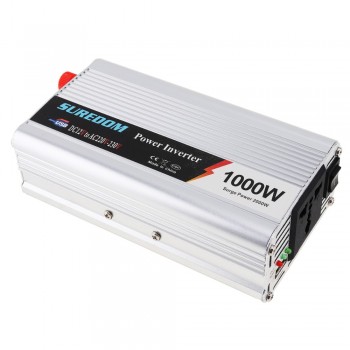 1000W Car Inverter DC 12V 24V to AC 220V 110V USB Auto Power Inverter Adapter Charger Voltage Converter