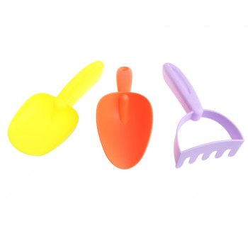 9 Pieces Kids Beach Sand Toy Set with Shovels, Rake, Bucket and Animal Molds, Sandbox Childrens Gift