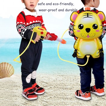 Hot sale Cute Cartoon Animal Kids Beach Toy Children Toy Water Gun Funny Backpack Long Range Beach Play suitable for beach