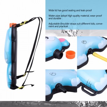 Hot sale Cute Cartoon Animal Kids Beach Toy Children Toy Water Gun Funny Backpack Long Range Beach Play suitable for beach