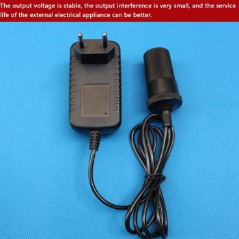 Car Inverter 12V2A Power Converter 220V To 12V Car Adapter On - Board Cigarette Lighter 100-240V To 12V