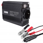 300W Car Inverter 12v 220v 110v 60Hz 50Hz AC DC Converter Car Power Inverter 5V 4.2A Dual USB Charger EU US UK Plug Car Styling