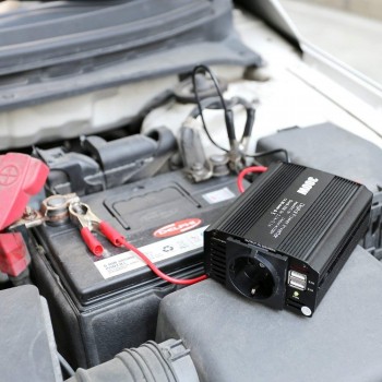 300W Car Inverter 12v 220v 110v 60Hz 50Hz AC DC Converter Car Power Inverter 5V 4.2A Dual USB Charger EU US UK Plug Car Styling