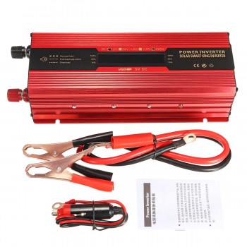 Car Inverter 12V 220V 6000W P eak Power Inverter Voltage Convertor Transformer 12V/24V 110V/220V Inversor Universal/US Plug